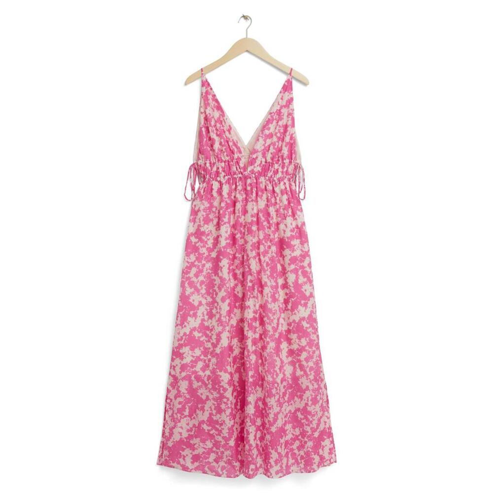 NWT! & Other Stories Sleeveless Empire Waist Cotton Blend Sundress Size Small